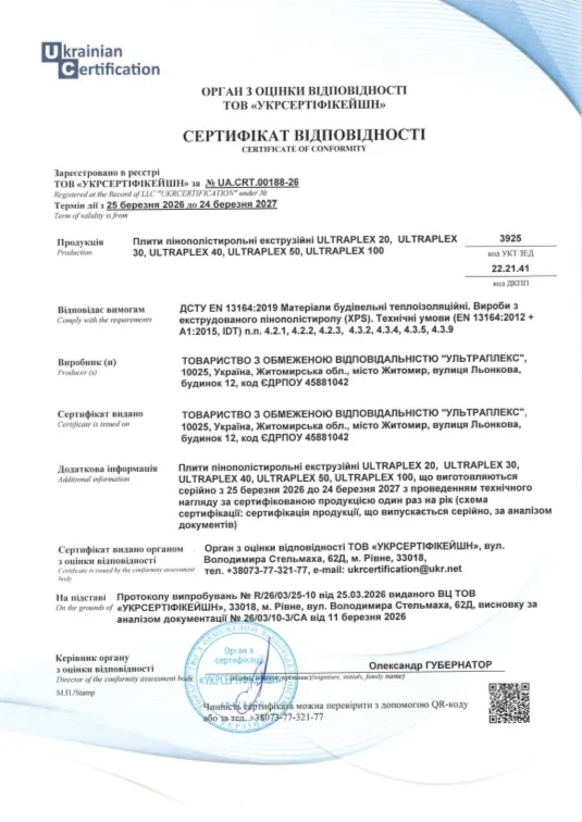 Сертифікат відповідності